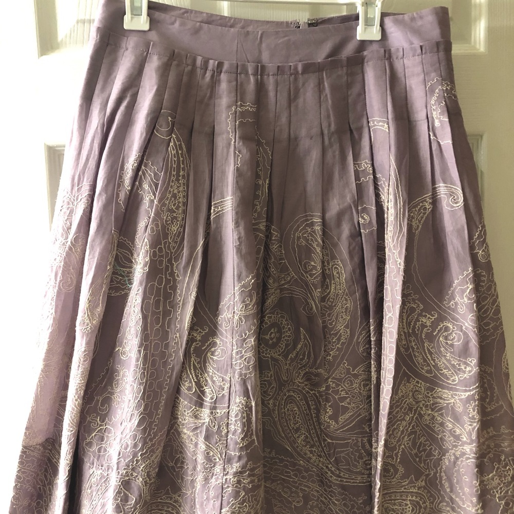 Purple Talbots Skirt. Size 8.